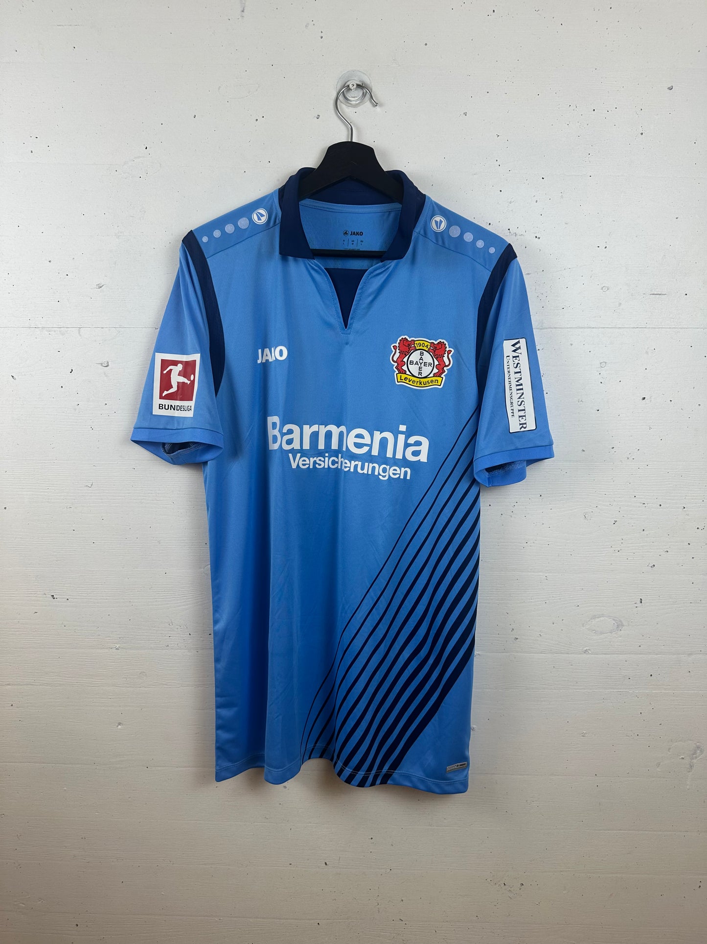 BAYER LEVERKUSEN 2017/18 KIESSLING AWAY KIT (L)