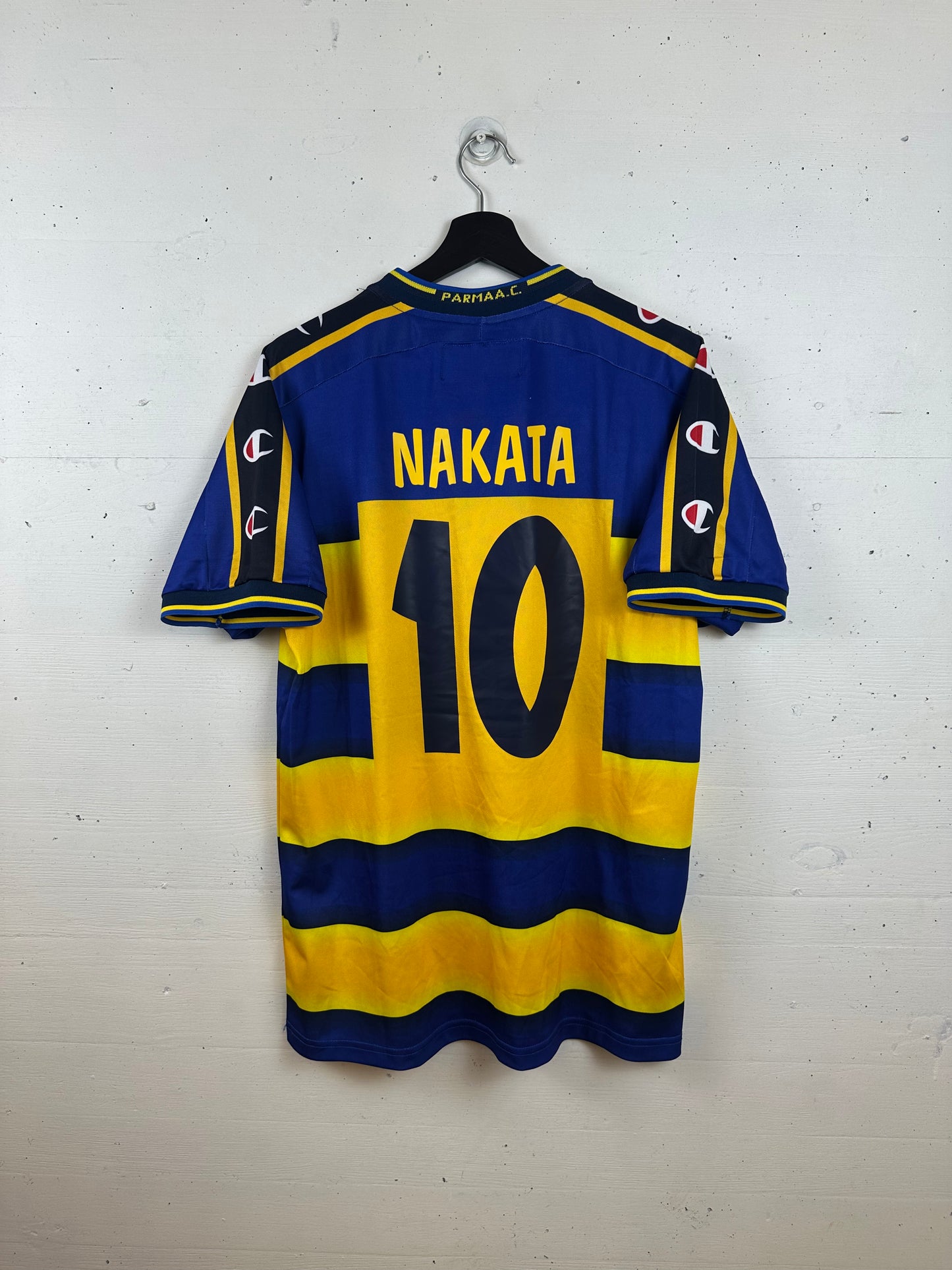 PARMA CALCIO 2001/02 NAKATA HOME KIT (L)