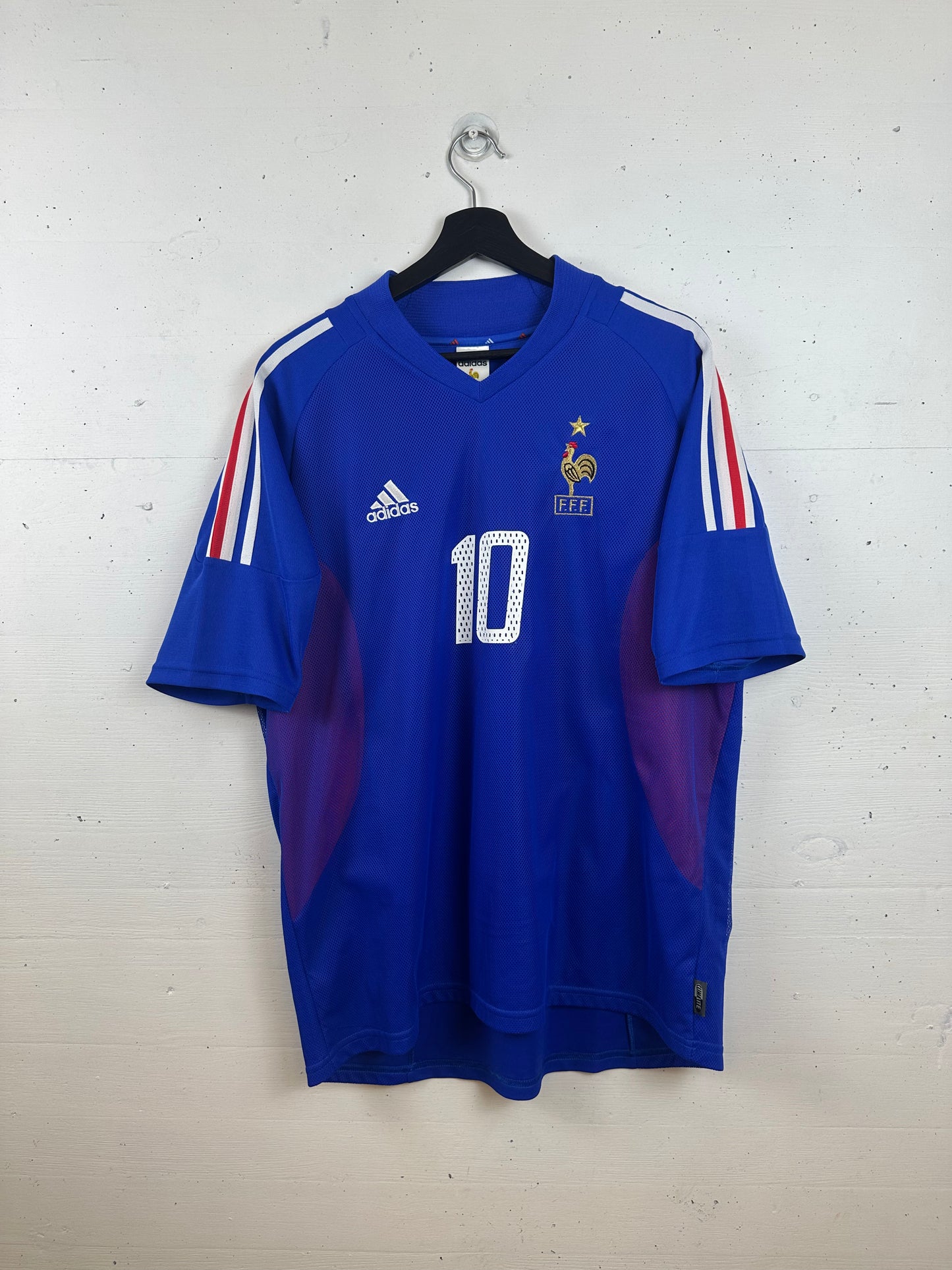 FRANKREICH 2002 ZIDANE HOME KIT (L)