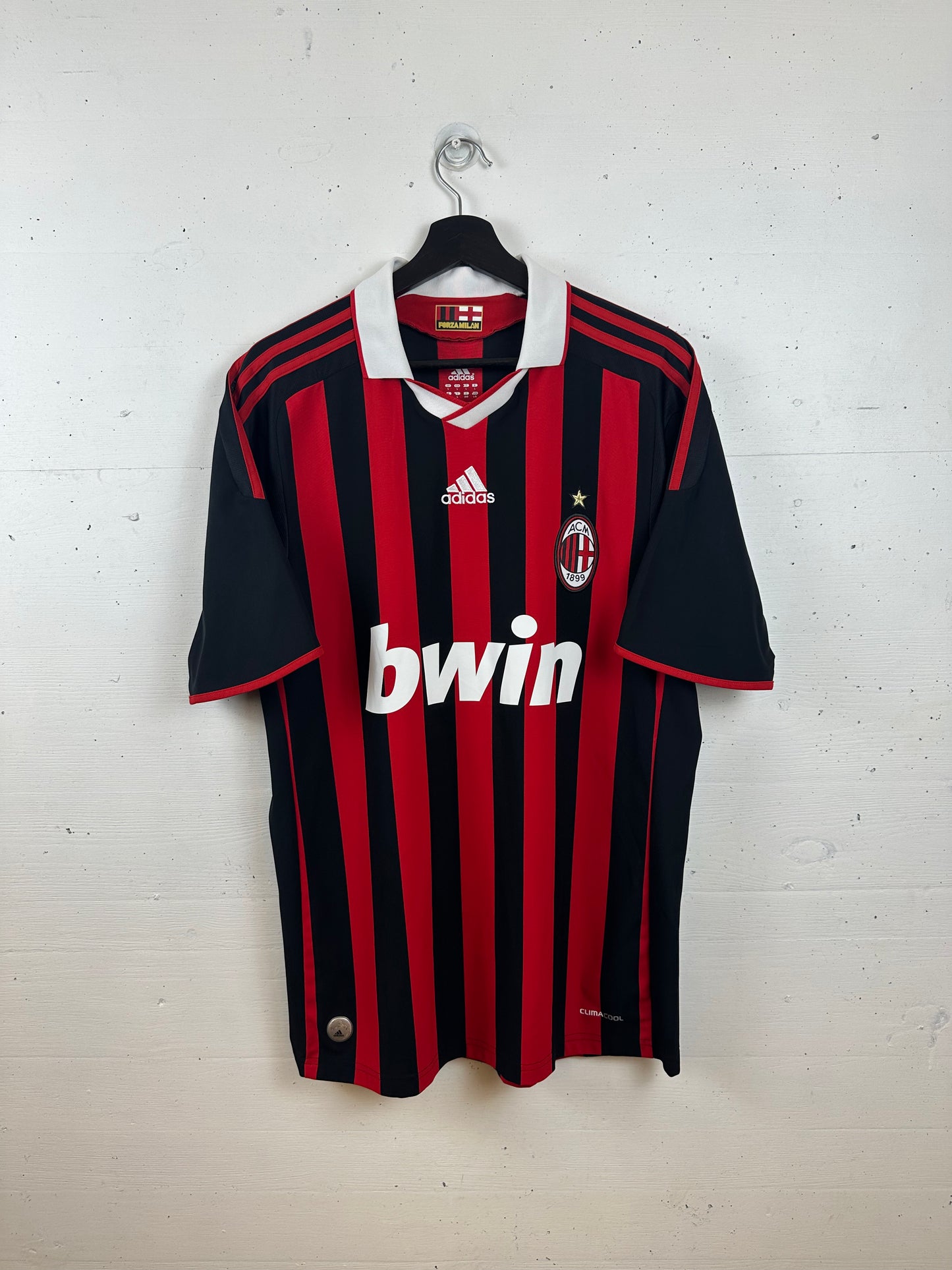 AC MILAN 2009/10 RONALDINHO HOME KIT (L)