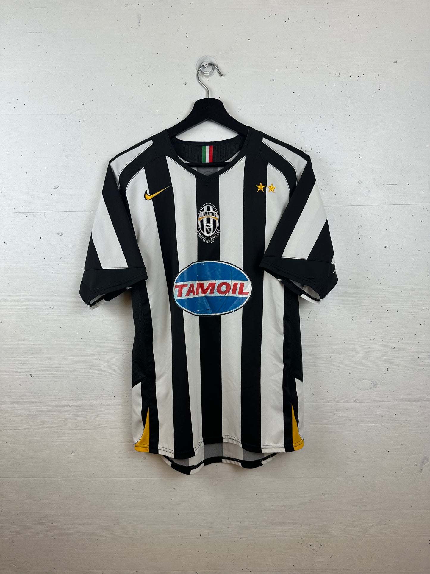 JUVENTUS TURIN 2005/06 DEL PIERO HOME KIT (L)