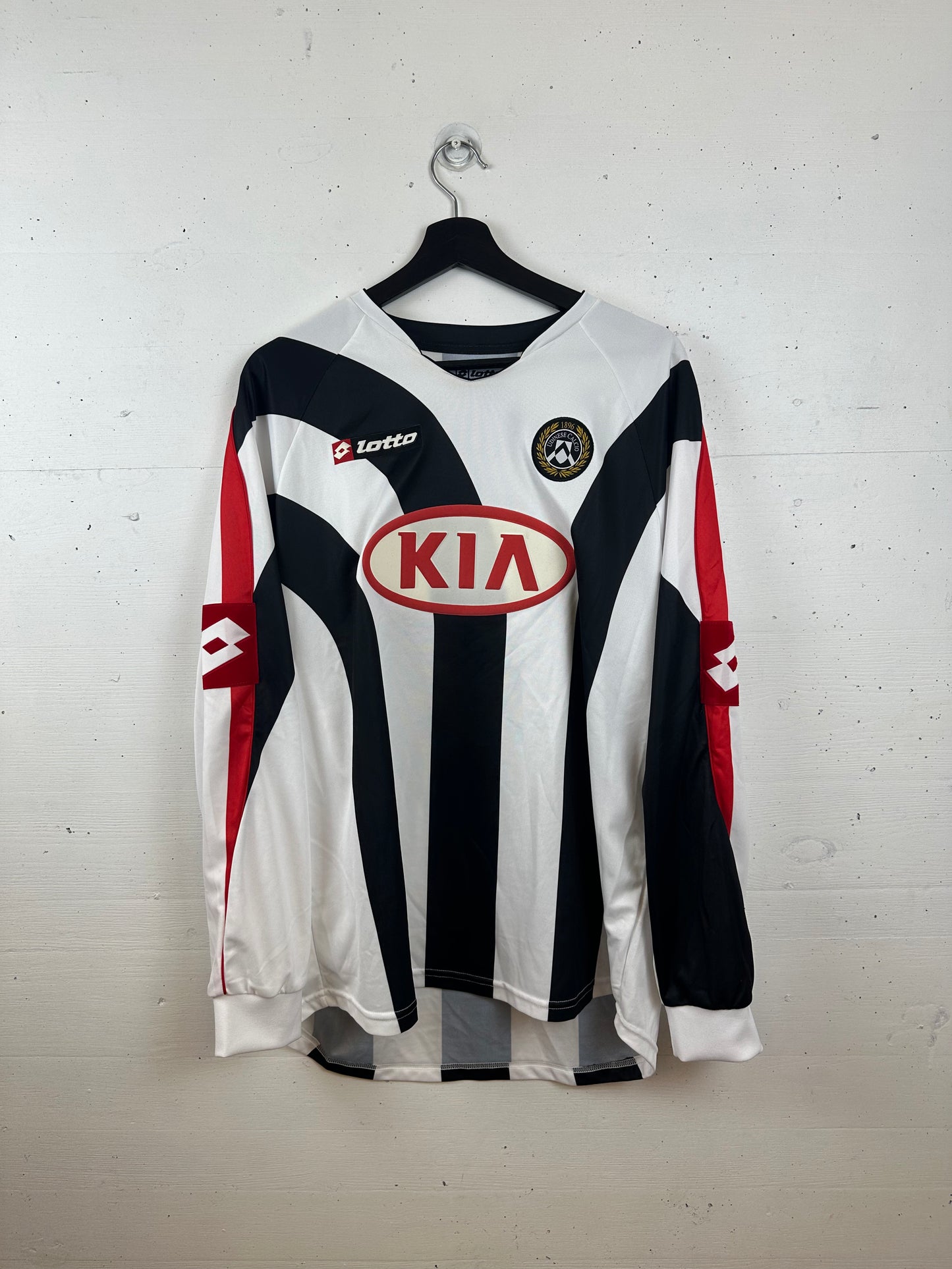UDINESE CALCIO 2005/06 DI NATALE HOME KIT (L)