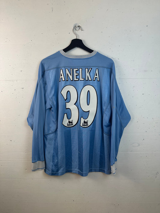 MANCHESTER CITY 2003/04 ANELKA HOME KIT (M)
