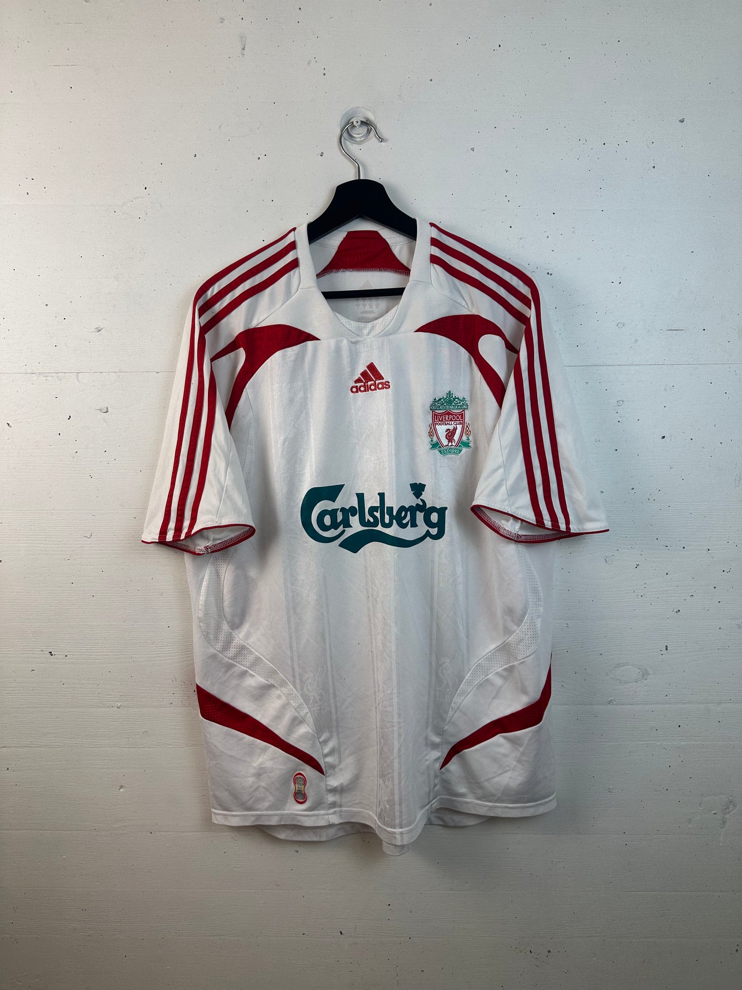 FC LIVERPOOL 2007/08 GERRARD HOME KIT (L)