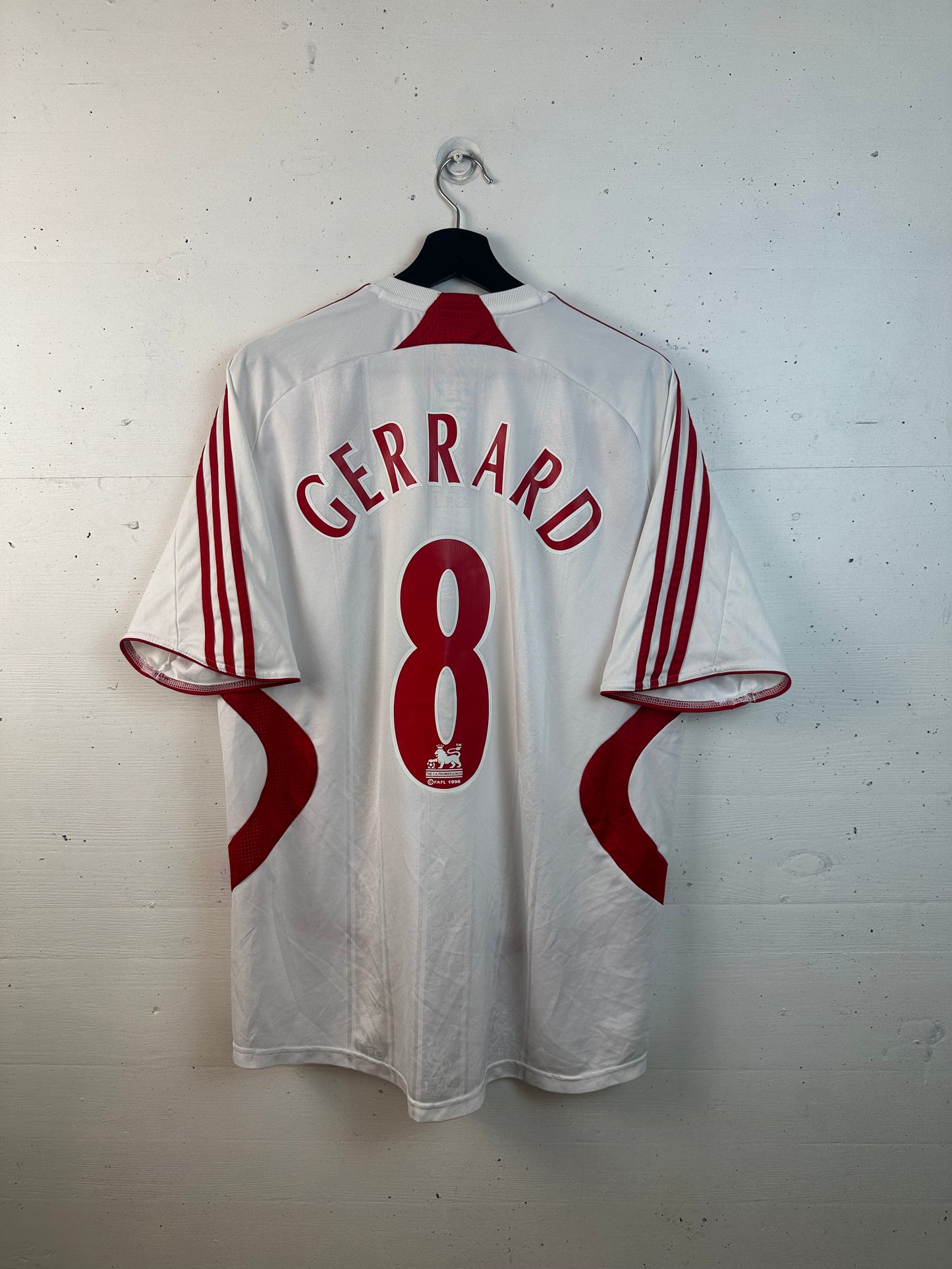 FC LIVERPOOL 2007/08 GERRARD HOME KIT (L)