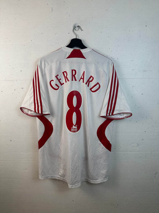 FC LIVERPOOL 2007/08 GERRARD HOME KIT (L)