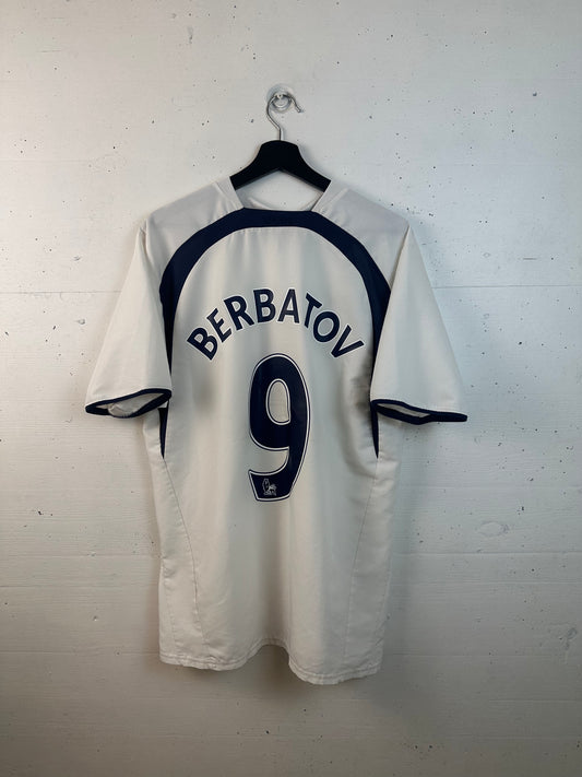 TOTTENHAM HOTSPUR 2006/07 BERBATOV HOME KIT (L)