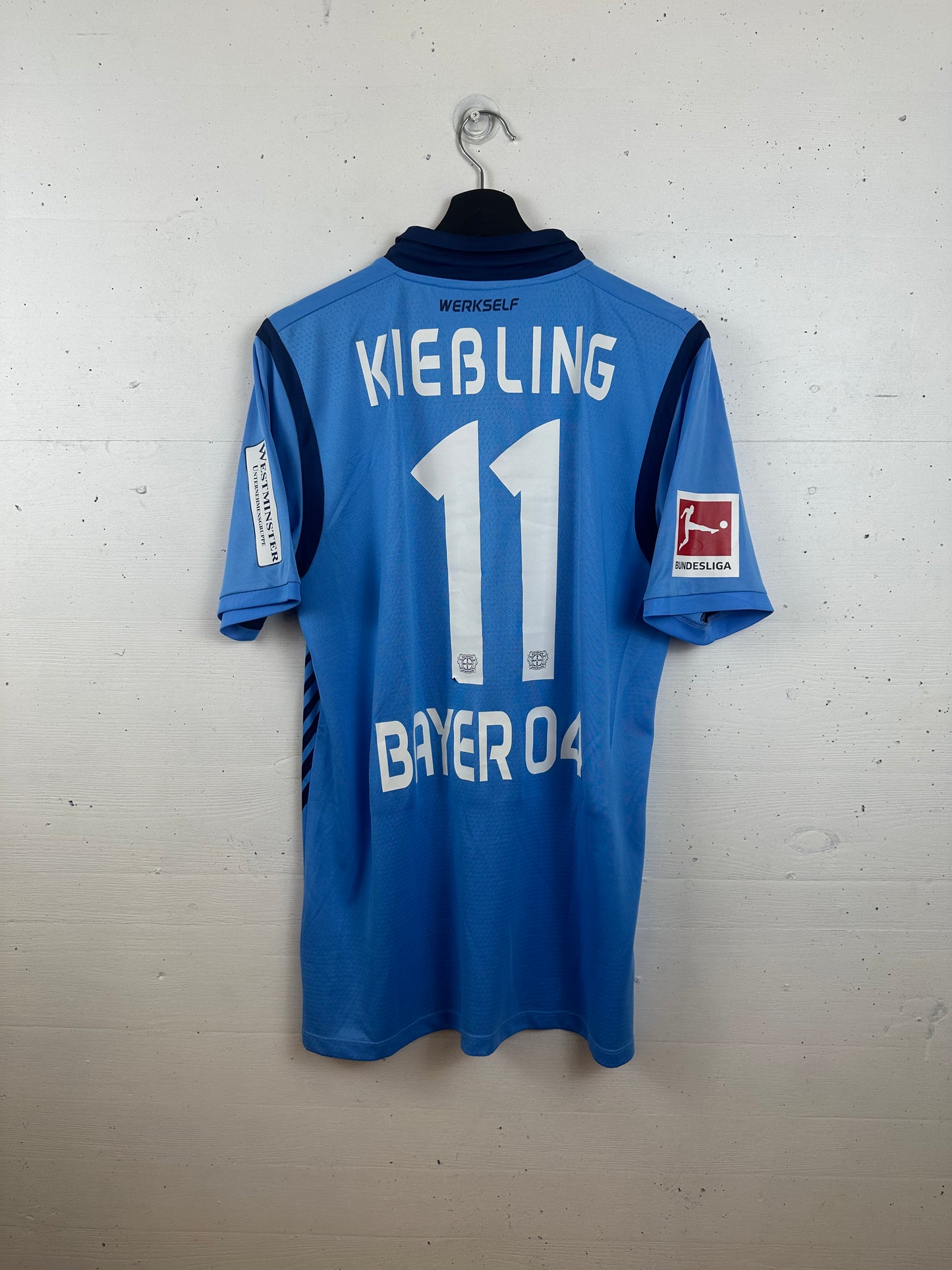 BAYER LEVERKUSEN 2017/18 KIESSLING AWAY KIT (L)