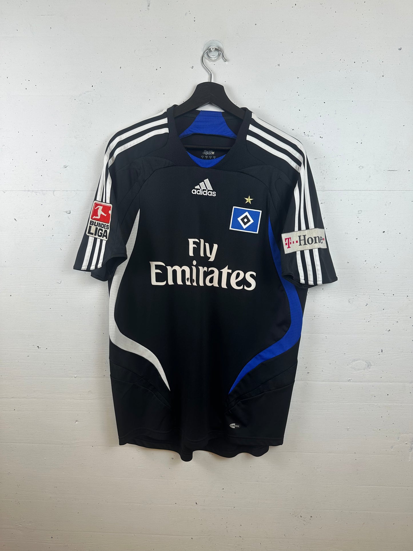 HSV 2007/08 VAN DER VAART AWAY KIT (L)