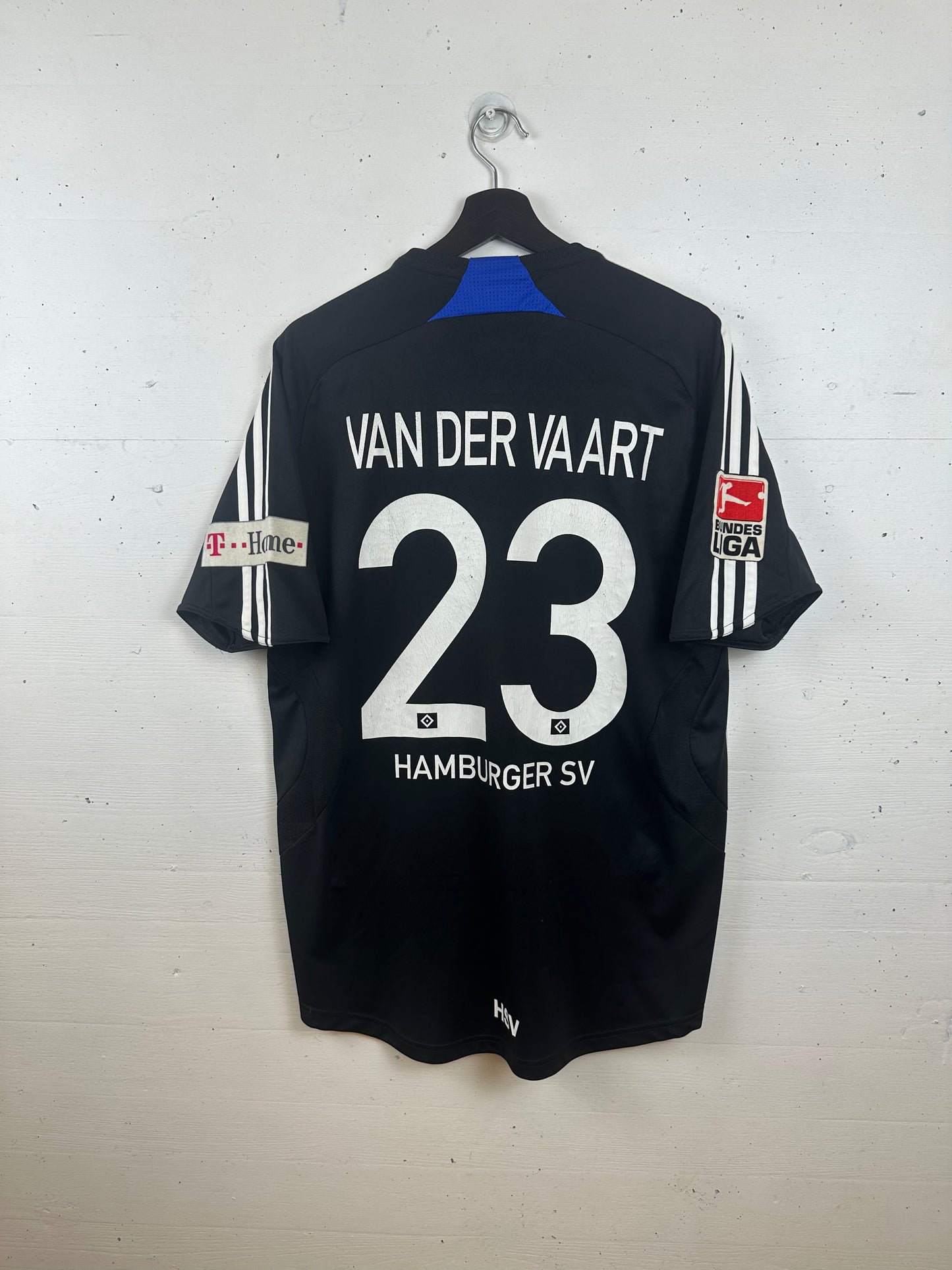 HSV 2007/08 VAN DER VAART AWAY KIT (L)