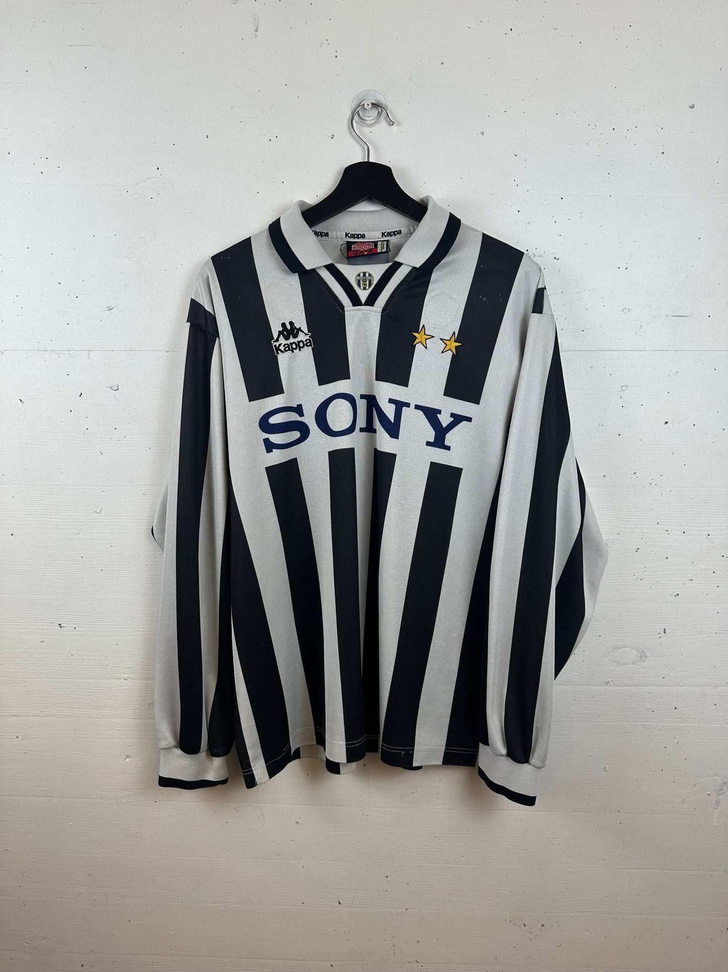 JUVENTURS TURIN 1995/96 DEL PIERO HOME KIT (L)