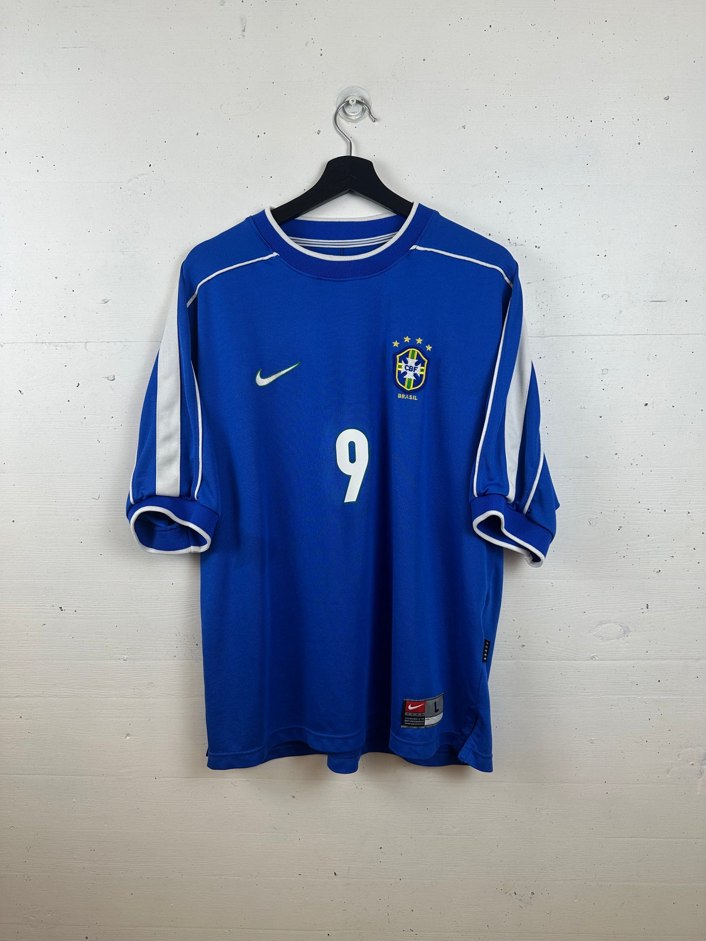 BRASILIEN 1998 RONALDO AWAY KIT (L)