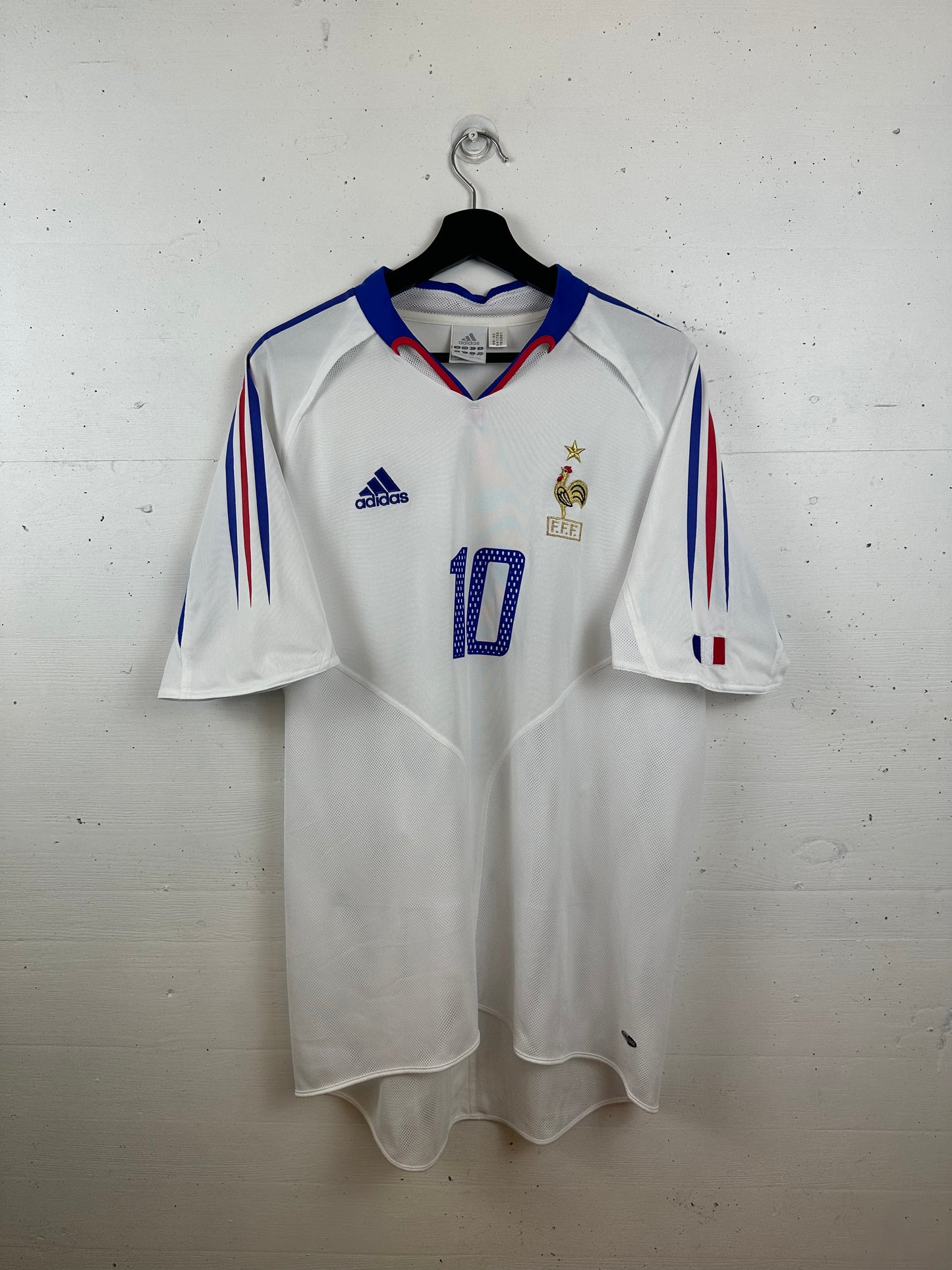 FRANKREICH 2004 ZIDANE AWAY KIT (L)