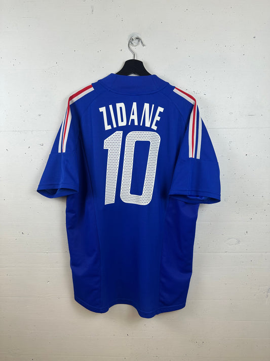 FRANKREICH 2002 ZIDANE HOME KIT (L)