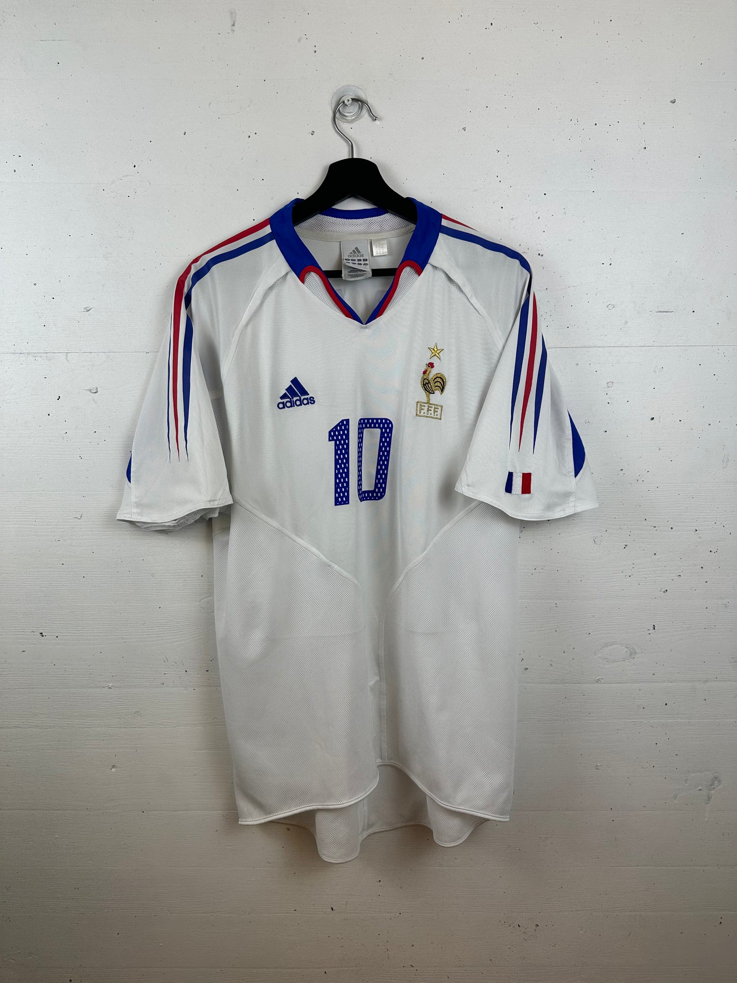 FRANKREICH 2004 ZIDANE AWAY KIT (L)