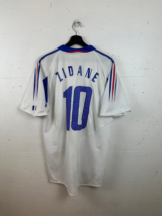 FRANKREICH 2004 ZIDANE AWAY KIT (L)