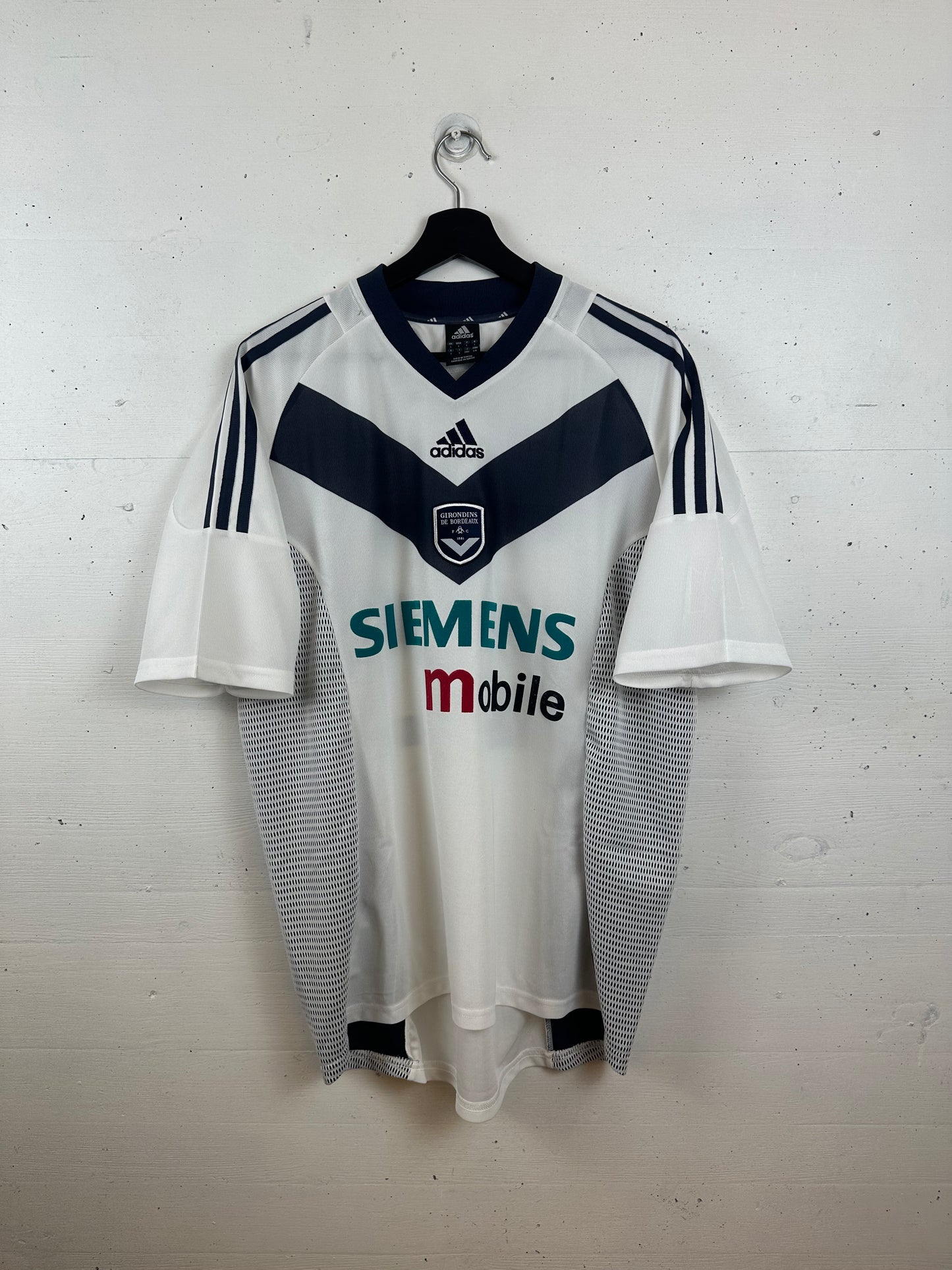 G. BORDEAUX 2002/03 PAULETA AWAY KIT (L)