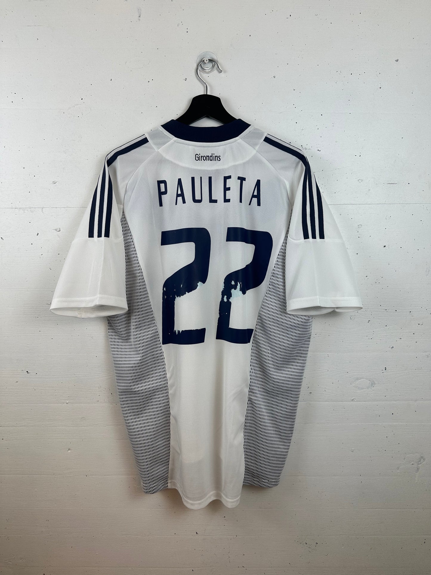G. BORDEAUX 2002/03 PAULETA AWAY KIT (L)