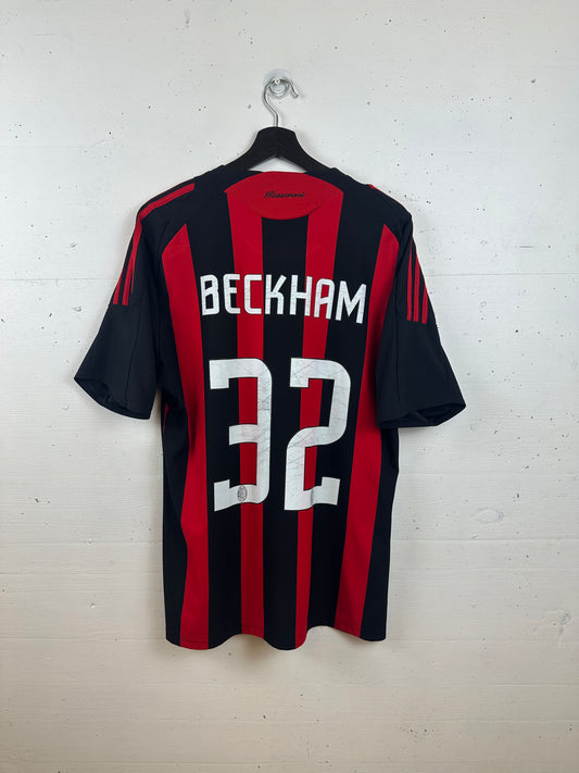 AC MILAN 2008/09 BECKHAM HOME KIT (L)