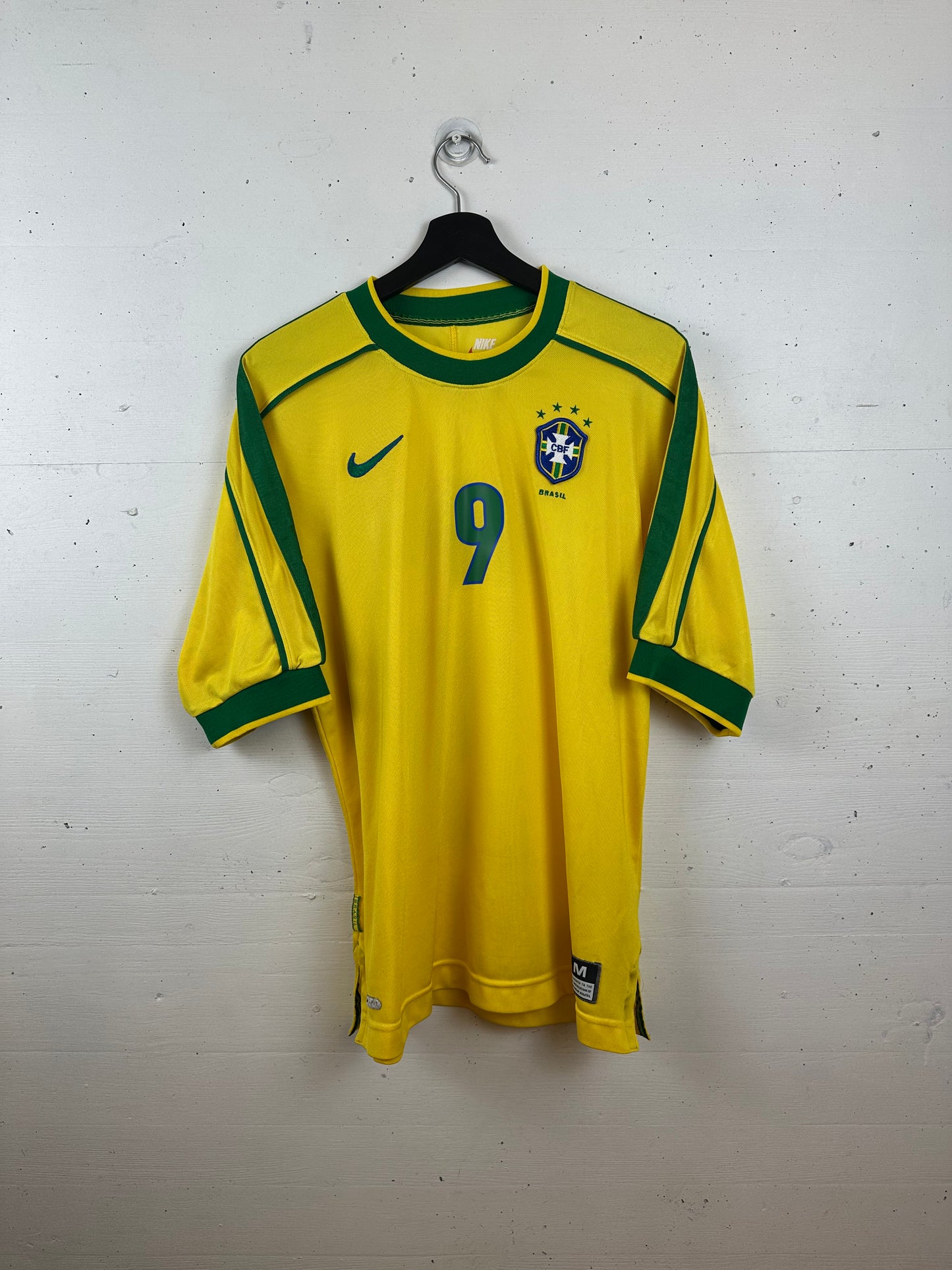 BRASILIEN 1998 RONALDO HOME KIT (M)
