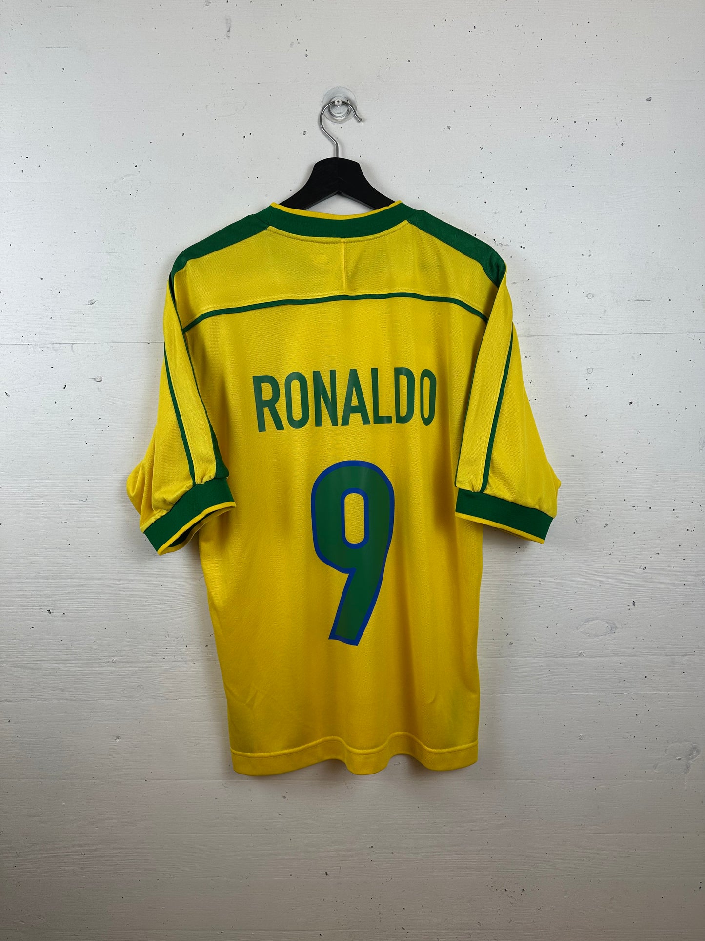 BRASILIEN 1998 RONALDO HOME KIT (M)