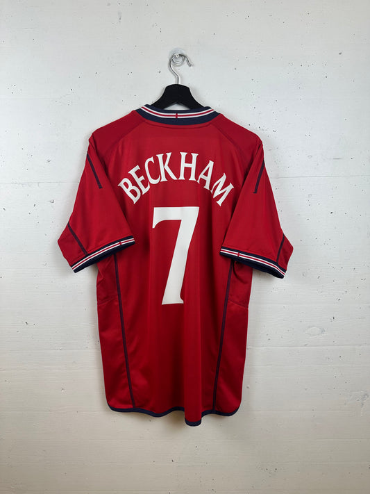 ENGLAND 2002 BECKHAM AWAY KIT (M)