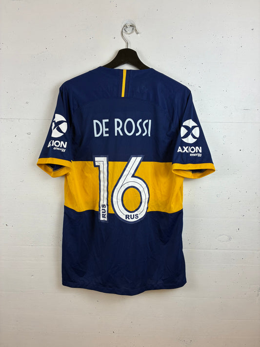 BOCA JUNIORS 2019/20 DE ROSSI HOME KIT (L)